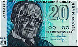 Billete finlands con Vani Linna